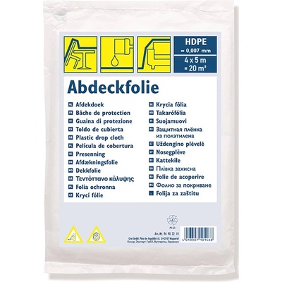 Storch Zakrývací fólie 4 x 5 m HDPE 7 96902110 – Hledejceny.cz