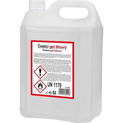 SANITIZ Čistící gel lihový dezinfekce na ruce 5 l