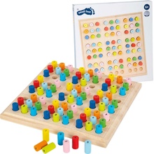 Small foot Small Foot Dřevěné sudoku barevné kostičky