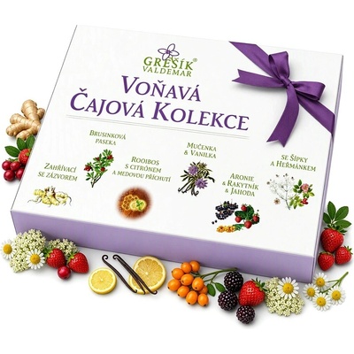 Grešík Voňavá čajová kolekce přebal 6 x 7 n.s.