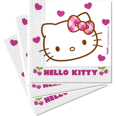 Procos servítky Hello Kitty 33x33cm 20ks