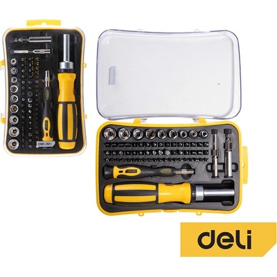 DELI GROUP CO., LTD. Sada bitů se šroubováky 65ks DELI EDL3565