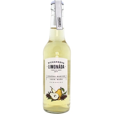 Richardova limonáda hruška badyán 330 ml