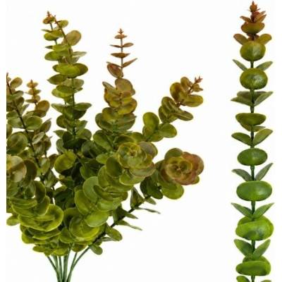 Umelý eukalyptus zeleno hnedý 48 cm 1 ks