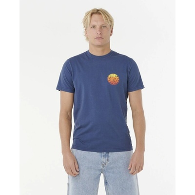 Rip Curl WETTIE PASSAGE ICON TEE Washed Navy
