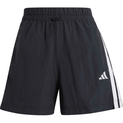 adidas 3 Stripes Woven Shorts W černá bílá