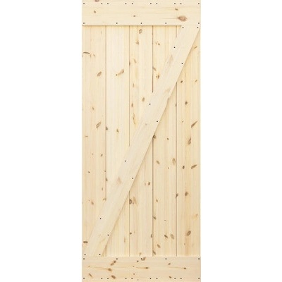 LOFT Posuvné dvere Rustic Z borovica 95 x 210 cm