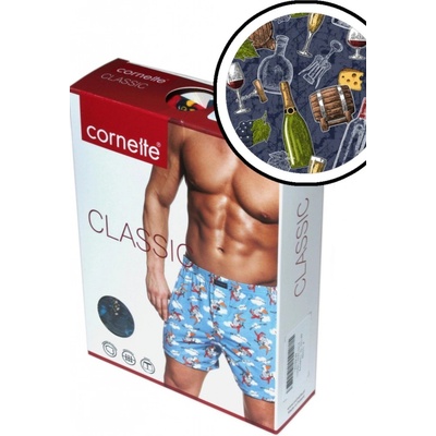 Cornette boxerky classic 001 128 modré – Hledejceny.cz