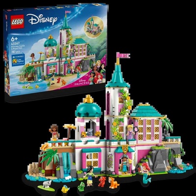 LEGO® Disney 43267 Hrad princezen a královští domácí mazlíčci