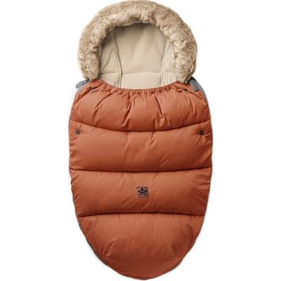 Baby Nellys zimný LUX 4 v 1 s kožušinkou 110 x 50 cm medený