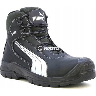 PUMA Cascades Mid 630210 S3 bezpečnostná obuv čierna