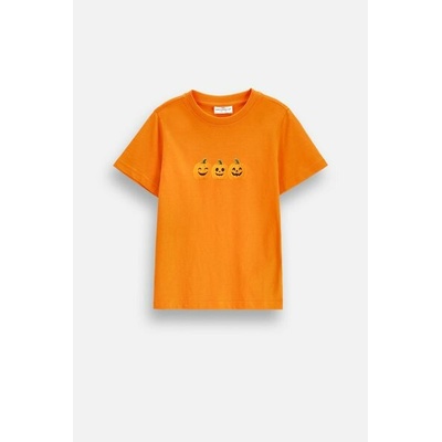 Coccodrillo tričko s krátkym rukávom oranžový