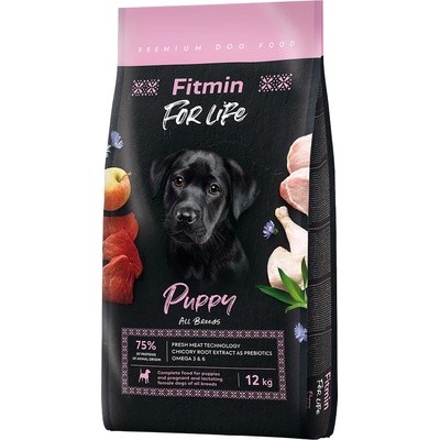 Fitmin For Life Puppy Poultry Pork Beef 12 kg