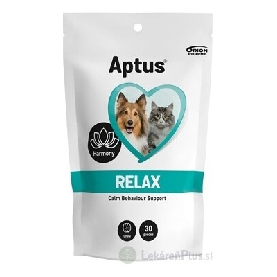 Aptus RELAX žuvacie tablety pre psy a mačky 1x30 ks