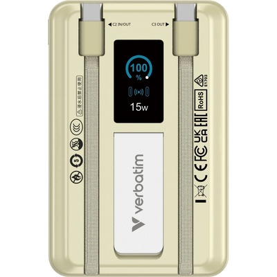 Verbatim Charge ,n, Go 2C Display 32274