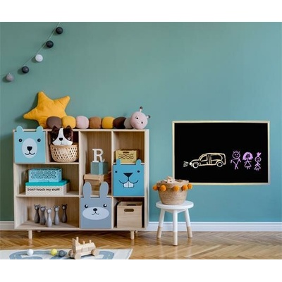 VICTORIA VISUAL Kriedová tabuľa čierny povrch, nemagnetická 40 × 60 cm PM0301010