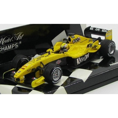 MINICHAMPS JORDAN F1 FORD EJ14 N 19 RACE VERSION 2004 G.PANTANO YELLOW BLACK 1:43