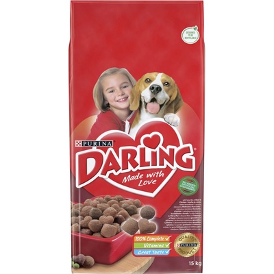 Purina Darling Pes 15 kg Hovězí a Zelenina 15 kg