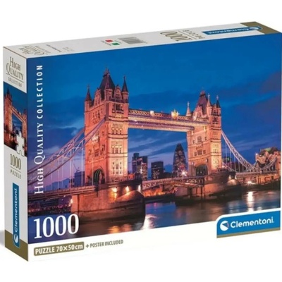 Clementoni Tower Bridge v noci 1000 dielov