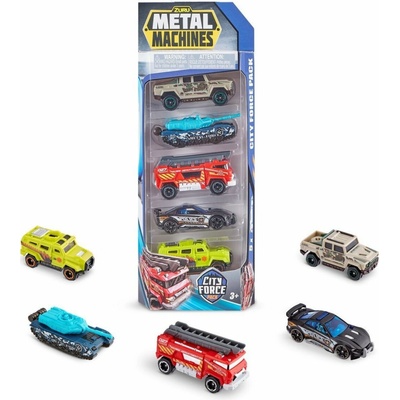 ZURU Metal Machines Auta 2.série 5 ks