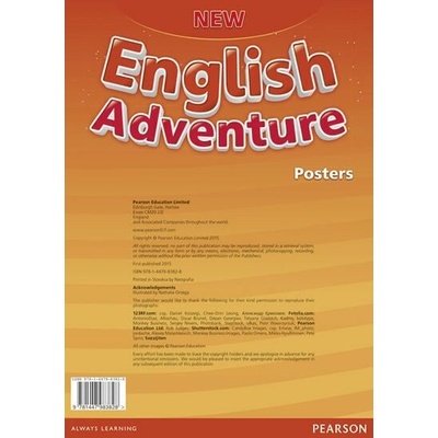 New English Adventure 2 Posters
