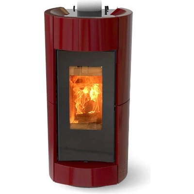 Thermorossi CHIC EVO WOOD Kamna na dřevo Bordó
