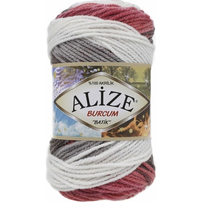 Alize Burcum Batik 1984 vínová šedá