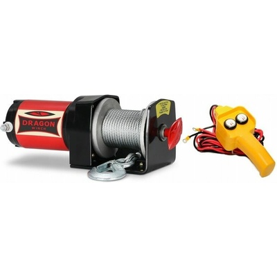 Elektrický naviják 907kg 12V ocelové lano 15m DRAGON WINCH DWM 2000 ST YP – Hledejceny.cz
