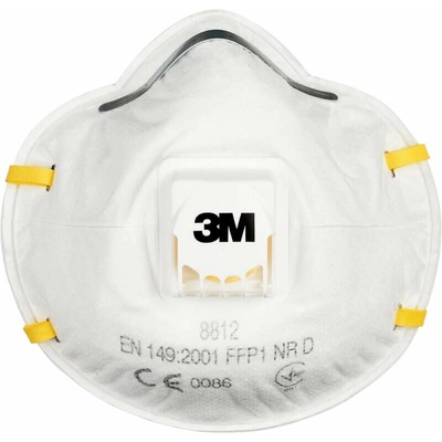 3M MAS 8812 Filtrační polomaska FFP1 NR D s ventilem 10 ks