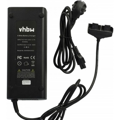 VHBW Nabíječka pro elektrokola Bosch, 36V / 42V / 4.0A / konektor type F - neoriginální – Hledejceny.cz