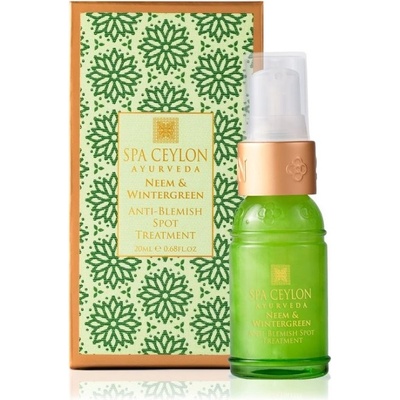Spa Ceylon Lokální Gel Na Akné Neem & Wintergreen 20 ml