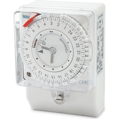 Orbis Mechanické spínacie hodiny denné 230V 16A 1xNO/NC MINI QRD