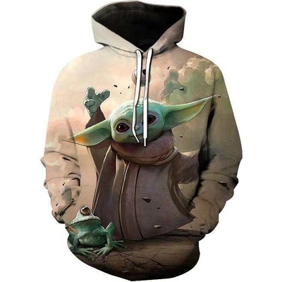 Lambeste mikina Baby Yoda and Frog