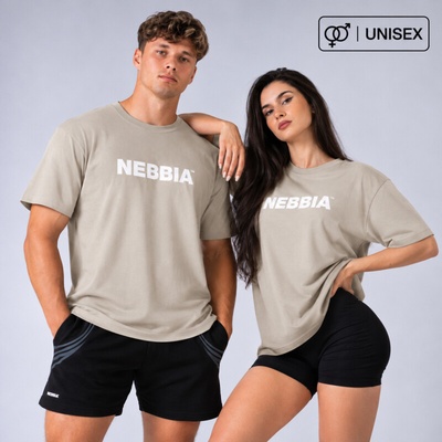 Nebbia Oversized Gym Essentials krémová