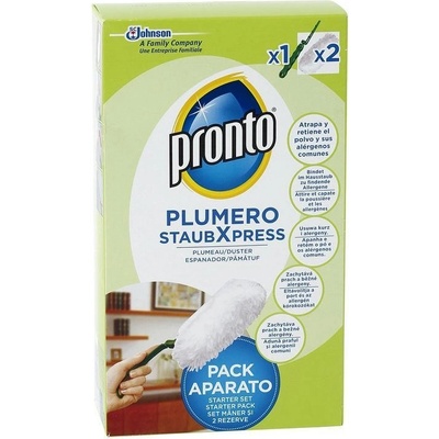 Pronto Duster prachovka s rukojetí 2 ks