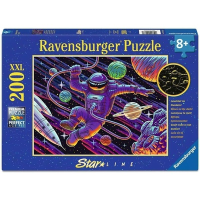 Ravensburger Svítící XXL Vesmírné dobrodružství 200 dílků