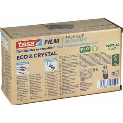 Tesa lepiaca fólia eco&crystal 19mm x 10m s dávkovačom