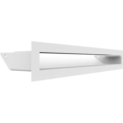 Kratki Mriežka LUFT 60 x 400 mm biela 45S SF - plytká