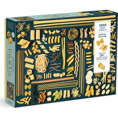 Galison The Art of Pasta with Shaped Pieces 1000 dílků