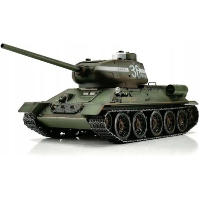 TORRO tank PRO 1/16 RC T-34/85 zelená kamufláž - infra IR RTR