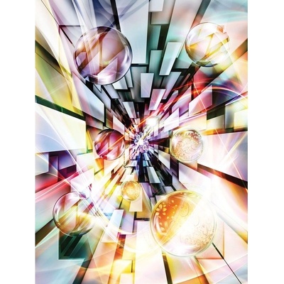 Preinterier Fototapeta panel - PL0804 - 3D abstrakcia vlies - 206cm x 275cm