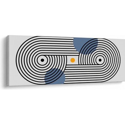 Obraz - Minimalistická abstrakce N⁰3, jednodílný 100x40 cm