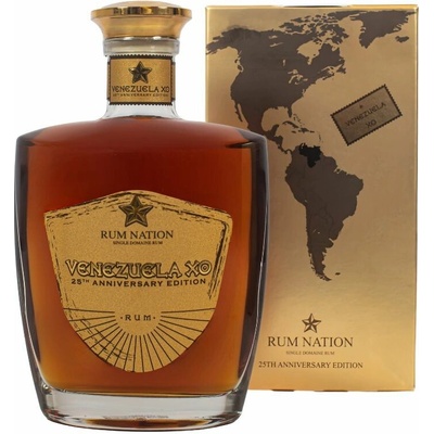 Rum Nation Venezuela XO 25th Anniversary 43% 0,7 l (karton)