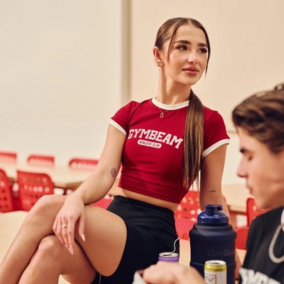 GymBeam dámske šortky Varsity black