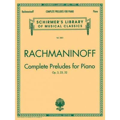 Complete Preludes, Op. 3, 23, 32: Piano Solo