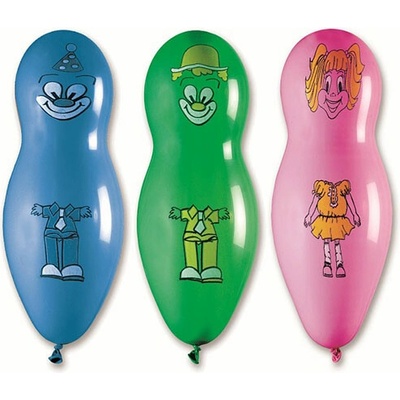 Gemar Latexový balón v tvare veselej postavičky 56 cm
