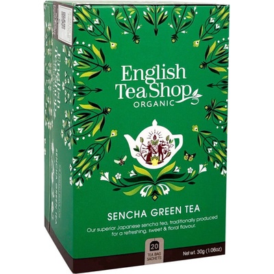 English Tea Shop BIO Zelený čaj Sencha 20 vrecúšok