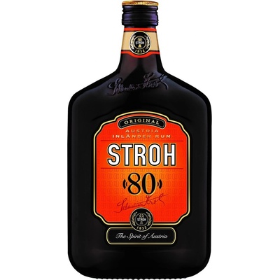 Stroh 80 80% 1 l (holá láhev)