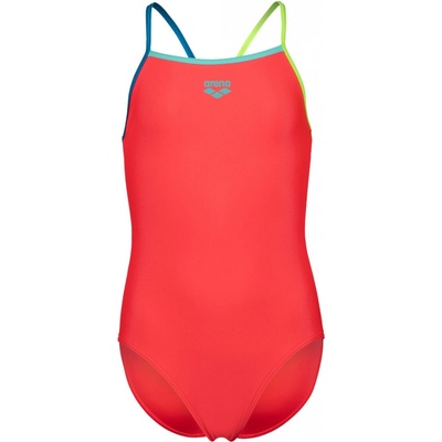 Arena Feel Girls' Solid Light Drop Back Dívčí plavky