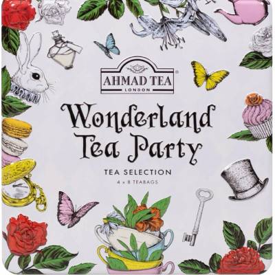 Ahmad Tea Wonderland Tea Party darčeková kolekcia 32 vrecúšok